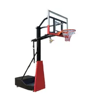 Suporte de basquete móvel com altura ajustável, sistema de argola de basquete para crianças