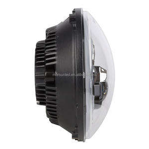 Phare de moto à LED de 7 pouces avec projecteur, faisceau Hi/Lo pour <span class=keywords><strong>Yamaha</strong></span> V-<span class=keywords><strong>Star</strong></span> XVS 650 <span class=keywords><strong>1100</strong></span> Classic, accessoires 12V - Product Image 4