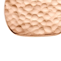 Pendentif en métal martelé personnalisé, plaque de bijoux tendance pour les grossistes