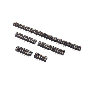 1.0 1.27 2.0 2.54 <span class=keywords><strong>3</strong></span>.96 5.08mm mạ vàng nhúng thẳng góc phải 2-32 <span class=keywords><strong>Pin</strong></span> Nhựa Tùy Chỉnh Đầu nối nữ tiêu đề nam - Product Image 2