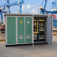 Poste de transformateur compact 11 kV extérieur IP53 IP65, poste de transformateur en kit pour parc industriel, directement de l'usine