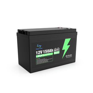 Baterai asam timbal pengganti 12v 24v 50AH 100AH baterai Lifepo4 baterai ion Lithium App kontrol pintar Bms bawaan - Product Image 1