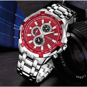 CURREN 8023 Montre Homme Rosra Montres Business en Acier pour Hommes Cadran Décoratif Montres Sport à Quartz Prix Abordables - Product Image 4