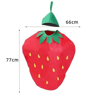 Ensemble de costumes de fruits amusants en gros avec couvre-chef, déguisements de nourriture, légumes, accessoires de cosplay pour fête à thème, festival - Product Image 2
