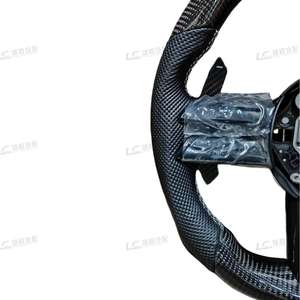 Volant sport personnalisé en cuir et fibre de carbone LED pour <span class=keywords><strong>Mercedes</strong></span> GLC300 C43 A45 <span class=keywords><strong>G63</strong></span> G500 S63 |   Vente en gros OEM - Product Image 2