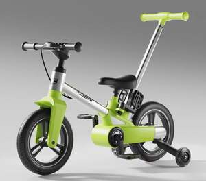 Lancement 2026 du nouveau <span class=keywords><strong>Cube</strong></span>, vélo pour enfants multifonctionnel de 8 pouces avec cadre en aluminium, vélo d'équilibre avec pédale pliable bilatérale - Product Image 3