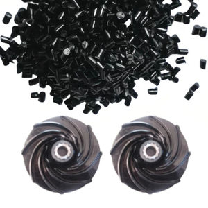 Componente de mango de hierro, escudo térmico de ABS modificado contra impactos, negro - Product Image 6