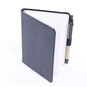 Promotional Pu Leather Journal Notebook Hard Cover Wholesale Custom Logo A5 Size <b>Note</b> <b>Book</b> for Business Office School Supplies - Product Image 4