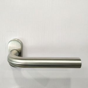 畅销不锈钢304门把手椭圆形莲座屋门把手 - Product Image 4