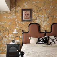 Papier peint mural floral de style européen sur mesure, toutes tailles, pour la décoration de la maison et du bureau