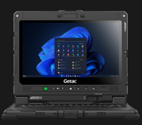 Getac K120 Tablet Tangguh Luar Ruangan 12,5 Inci, Layar Terlihat Jelas di Bawah Sinar Matahari, Baterai Hot-swapping, Win10, Core I7/i5, 24mm, 1,8kg