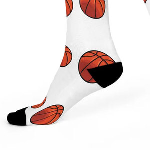 Wholesale Custom Printed Basketball Sports <b>Socks</b> Knee High Athletic <b>Socks</b> for Training <b>Running</b> Fitness and Team Activities - Product Image 4