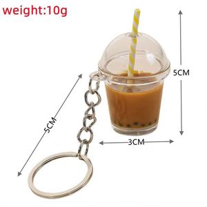 Promotional Keychain <b>Bubble</b> <b>Boba</b> Milk Tea Special Keychains Bag Car Keyring - Product Image 5
