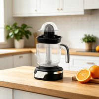 Extracteur de Jus Portable Rechargeable USB Orange, Mixeur Broyeur Blender pour Jus de Mangue et d'Ananas Pressé à Froid