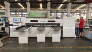 Tự động thức ăn Nền Kinh Tế ván ép Mật độ trung bình fiberboard Máy cắt tự động qua lại máy tính chùm Saw - Product Image 2