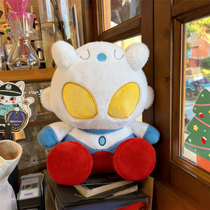 Peluche de la série Ultraman, version mignonne, Ultraman <span class=keywords><strong>Tiga</strong></span> & Zero, poupée en peluche, vente en gros et au détail, peluche super douce, cadeau pour enfants - Product Image 5