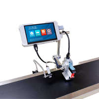 Código automático en línea impresora de chorro fecha número de lote embalaje bolsa de plástico línea de montaje impresión de inyección de tinta Código Bidimensional
