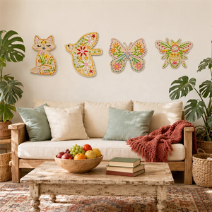 Customizable <b>Wooden</b> Embroidery Kits OEM Wood <b>Slice</b> Embroidery Sets for Adults Corporate Gift DIY Private Label Craft - Product Image 2