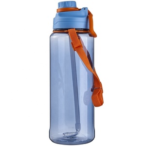 Bouteille d'eau Leejo <span class=keywords><strong>2022</strong></span>, nouvelle sortie, 2 litres, élégante, écologique, avec paille, durable, motivante, unisexe, pour le camping, utilisation à l'eau bouillante - Product Image 3