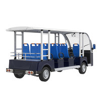 Bus touristique électrique urbain à batterie Borcart, fabriqué sur mesure, à faible bruit, 8, 11, 14, 17, 23, 27 places