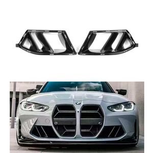 G80 serat karbon kering Intakes R, 2 buah untuk BMW M3 G80 4 pintu/M4 G82 G83 2 pintu 2021 + ventilasi samping Fender Trim saluran udara - Product Image 1