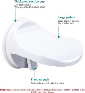 Reposapiés de Plástico Duradero para Baño, de Alta Calidad, Venta Directa de Fábrica, Precio Económico, Pedal para Bañera - Product Image 4