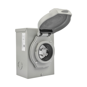 30amp NEMA 3R điện đầu vào hộp, NEMA L14-30P Máy phát điện đầu vào hộp, 125/250 Volt, thời tiết cho sử dụng ngoài trời, ETL được liệt kê - Product Image 1