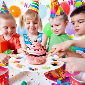 Круглая пластиковая палитра для рисования - Product Image 2