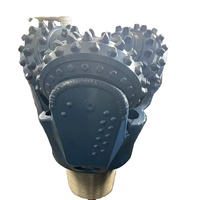 Foret à cône triconique de haute qualité avec dents en carbure de tungstène pour plateforme de forage de puits d'eau 3 7/8"~26"