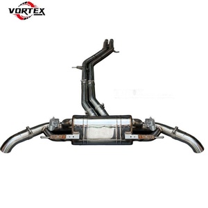 Sistema de Escape Catback Valvetronic de Alto Rendimiento en Acero Inoxidable con Acabado Espejo para Audi Q8 3.0T con 3 Años de Garantía - Product Image 1