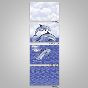 12X18กระเบื้องเซรามิคติดผนังตกแต่งห้องน้ำขนาด30x45ซม. 300X450มม. เคลือบเงาดิจิตอล - Product Image 5