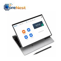 Ordinateur portable professionnel CoreNest 2026, nouveau modèle 14 pouces 2 en 1, Intel Celeron N95, écran tactile rotatif à 360 degrés, 16 Go de RAM, tablette PC portable