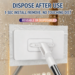 Mopa Autolimpiable con Mango de Acero Inoxidable Duradero al <span class=keywords><strong>Mejor</strong></span> Precio - Almohadilla de Toalla Lavable para Limpieza de Pisos Comerciales y del Hogar - Product Image 2