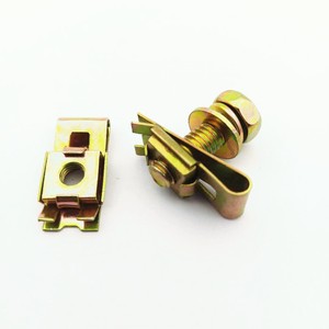 Placa de Fijación con Tuerca de Acero M3 M4 M5 M6 para Puertas de Ascensor, Clip para Piezas de Ascensor - Product Image 3