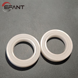 โรงงานผลิตตลับลูกปืนเซรามิกเซอร์โคเนียขนาดเล็ก ตลับลูกปืนเม็ดกลมร่องลึกแบบบางพิเศษ แหวนเซรามิก - Product Image 3