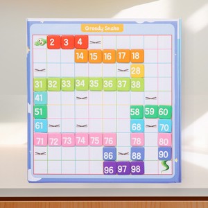 Venta al por mayor de tablas de cientos, material didáctico para <span class=keywords><strong>la</strong></span> iluminación digital, ejercicio cognitivo, entrenamiento de pensamiento lógico, material didáctico - Product Image 4