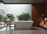Baignoire à remous tout-en-un en acrylique avec refroidisseur, contrôle intelligent, livraison locale aux États-Unis en 3 jours, pour athlètes et salle de bain