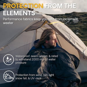 <span class=keywords><strong>Tente</strong></span> de randonnée légère Poteau en aluminium imperméable Double couche Alpinisme Ultraléger Camping Randonnée <span class=keywords><strong>Tente</strong></span> - Product Image 4