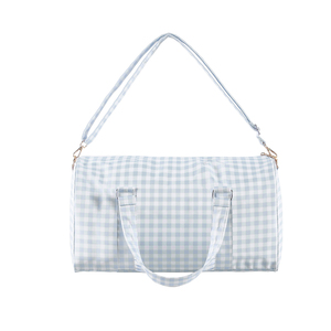 <span class=keywords><strong>Bolsa</strong></span> de Viaje Infantil de Tela Vichy con Logotipo Personalizado al por Mayor, Decoración con Volantes, <span class=keywords><strong>Bolsa</strong></span> de Viaje Infantil Multicolor - Product Image 2