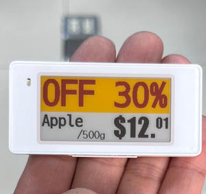Etiquetas para Almacén de 2.13 Pulgadas, Etiquetas de Precio Digitales ESL con Pantalla E-Ink, Etiqueta Electrónica de Estante ESL con Sistema en la Nube - Product Image 1