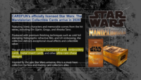 Lot de 10 boîtes de cartes à collectionner CardFun Star Wars : The Mandalorian - Série TV - C'est le chemin - Boîte mystère de jeu de cartes à échanger