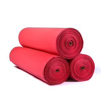 Rouleaux de mousse mince antistatique en caoutchouc EVA rouge de 2 mm, prix d'usine, matériau pour chaussures