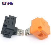 Prise rapide de stockage d'énergie 350A connecteur haute tension automobile orange noir