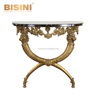 Table Console avec tête de Lion en laiton doré, Table pour Villa, de Style Baroque français, pièces