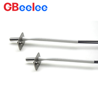 Sonde de Température 50K3950 en Acier Inoxydable, Thermistance NTC Étanche pour Chocolat avec Support de Fixation à Bride, Capteurs de Température