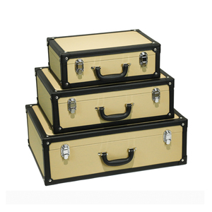Custom Reusable Leather Luxury Collection Wooden Box Case Watch Case Metal and Wood Watch <strong>Storage</strong> <strong>Suitcase</strong> - Product Image 5