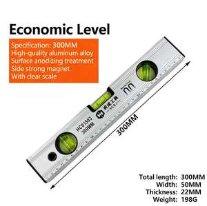 Niveau à bulle magnétique en aluminium <span class=keywords><strong>de</strong></span> marque Boyuan, prix abordable, garantie 1 an, règle horizontale - Product Image 2