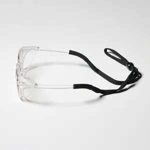 Chống sương mù an toàn kính bảo vệ mắt với biểu tượng tùy chỉnh, chống Laser UV400 an toàn làm việc kính dây