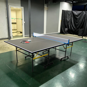 Juego <span class=keywords><strong>de</strong></span> <span class=keywords><strong>mesa</strong></span> <span class=keywords><strong>de</strong></span> <span class=keywords><strong>tenis</strong></span> <span class=keywords><strong>de</strong></span> <span class=keywords><strong>mesa</strong></span> plegable <span class=keywords><strong>de</strong></span> MDF <span class=keywords><strong>de</strong></span> 9 pies, <span class=keywords><strong>tenis</strong></span> <span class=keywords><strong>de</strong></span> <span class=keywords><strong>mesa</strong></span> <span class=keywords><strong>de</strong></span> juego <span class=keywords><strong>de</strong></span> Pinpong deportivo móvil para interiores/exteriores - Product Image 3