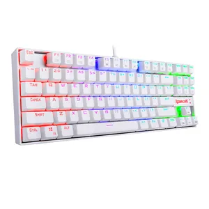 K552 Mechanical Gaming Keyboard 60% Compact 87 Key Kumara Wired Cherry MX Blue Switches Equivalent for Windows PC Gamer